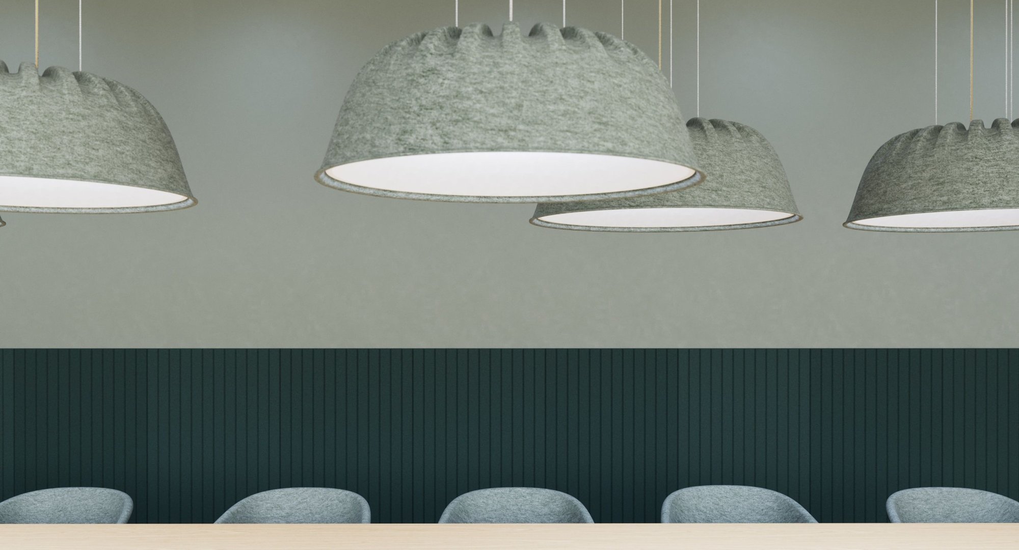 De Vorm Fost PET Felt Acoustic Lamp 00006_Hi-ress